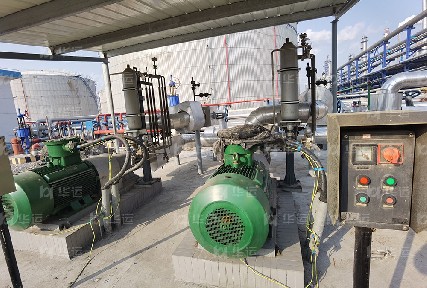 山東某石化集團乳化泵使用現場